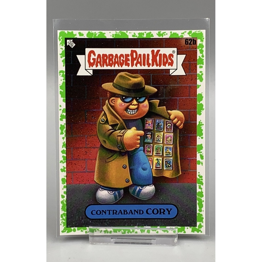 2020 Topps Garbage Pail‎ Kids Late to School Booger Green Contraband Cory 62b